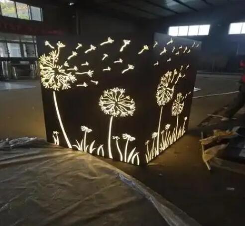 梧州耐候钢灯箱