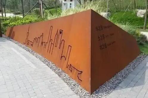 梧州耐候钢挡土墙